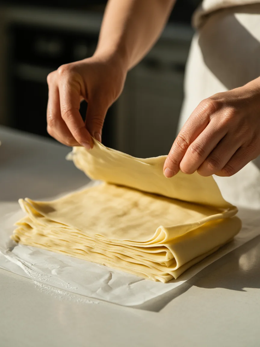 filo crust tips