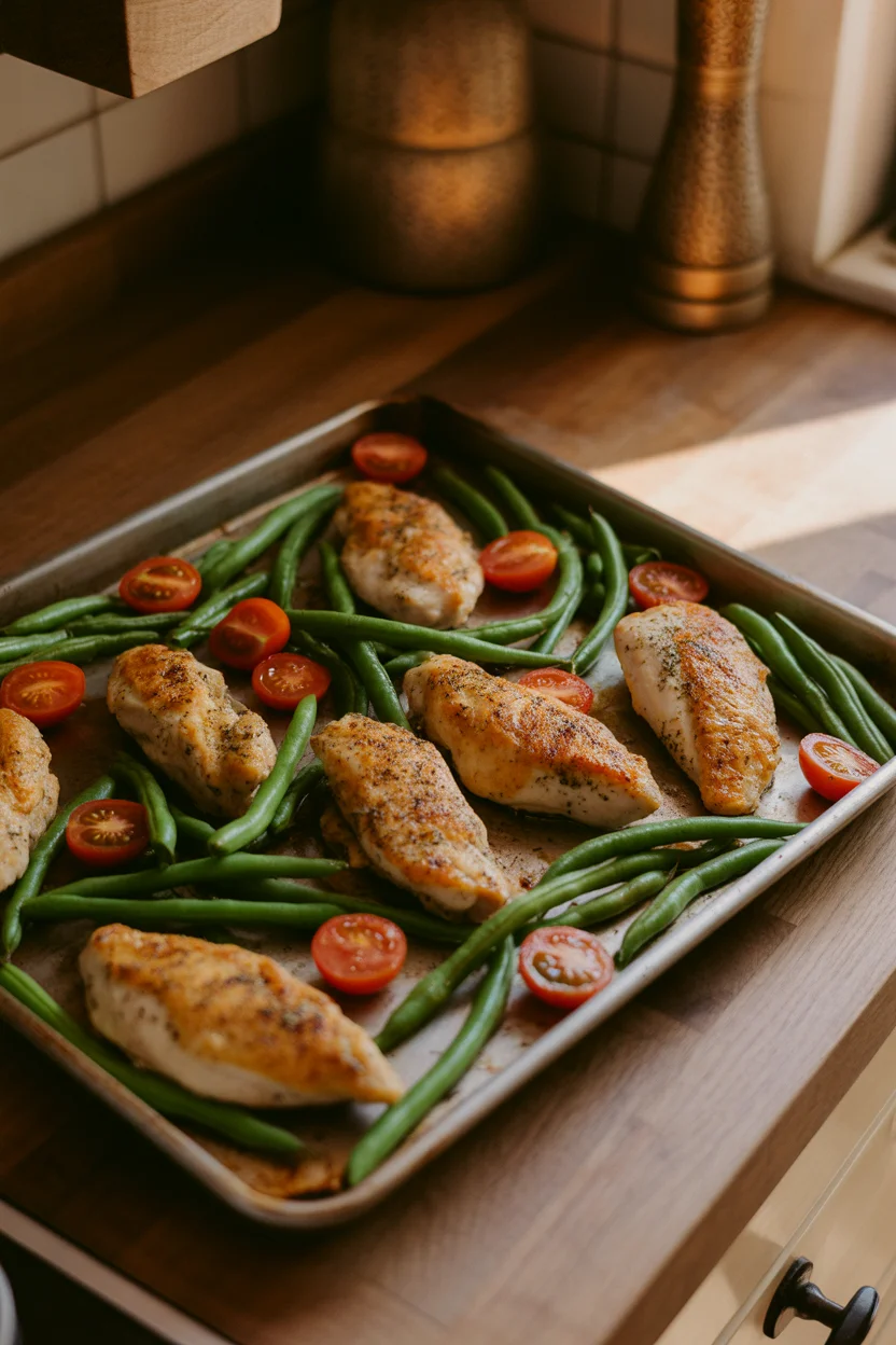 Sheet Pan Chicken Tenderloin