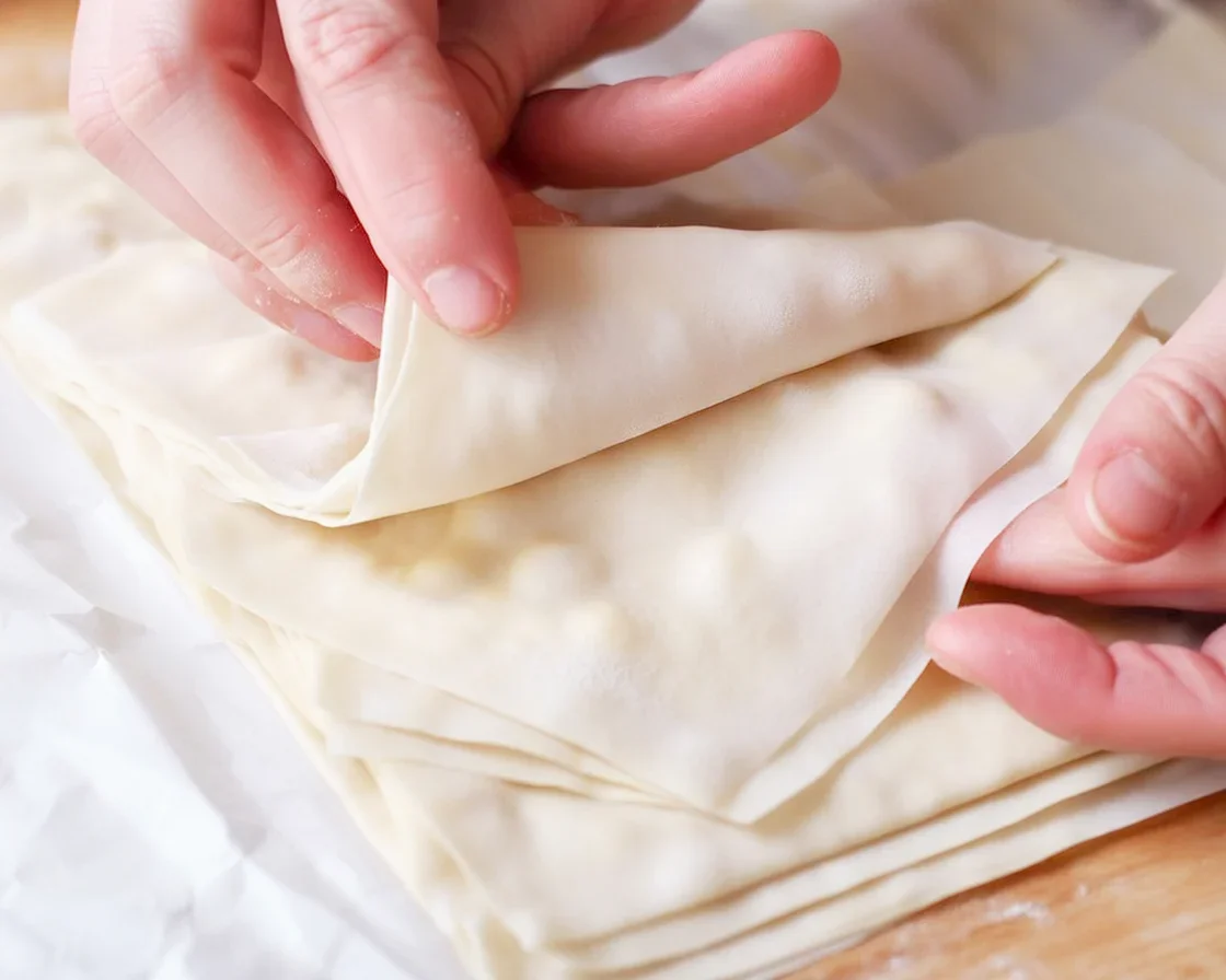 Flaky and golden filo crust tips for homemade pastry perfection.