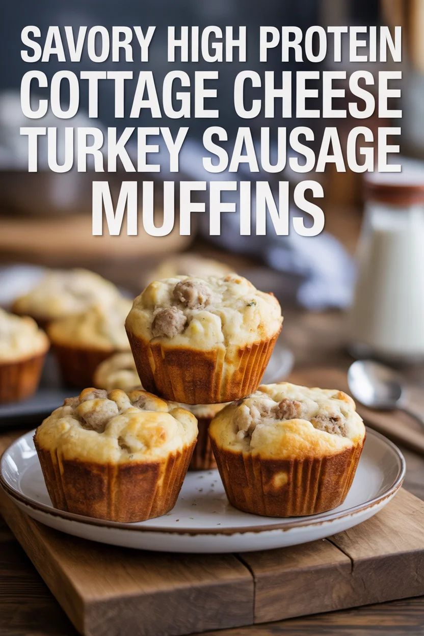 High Protein Cottage Cheese Turkey Sausage