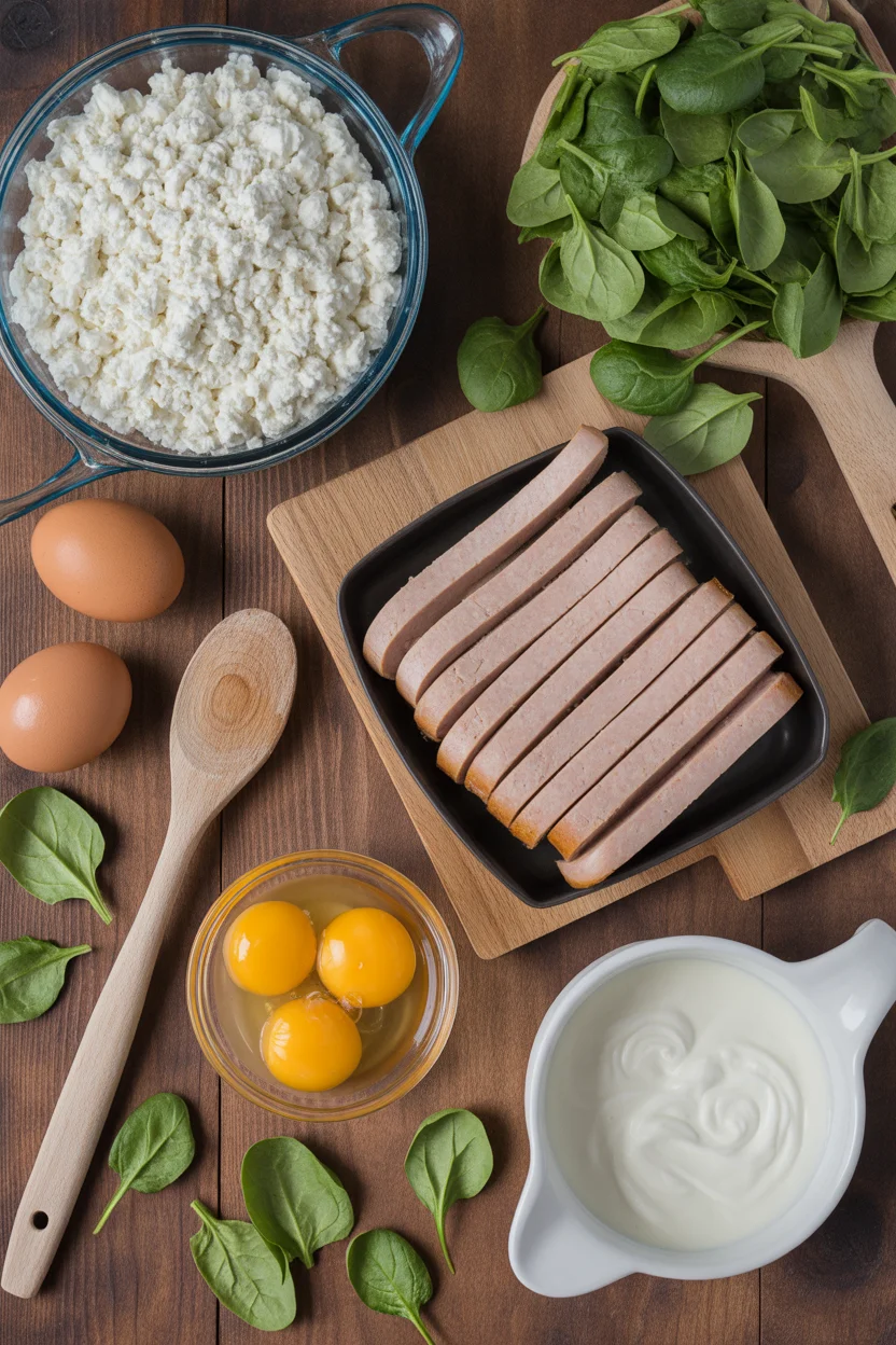 Savory High Protein Cottage Cheese Turkey Sausage Muffins