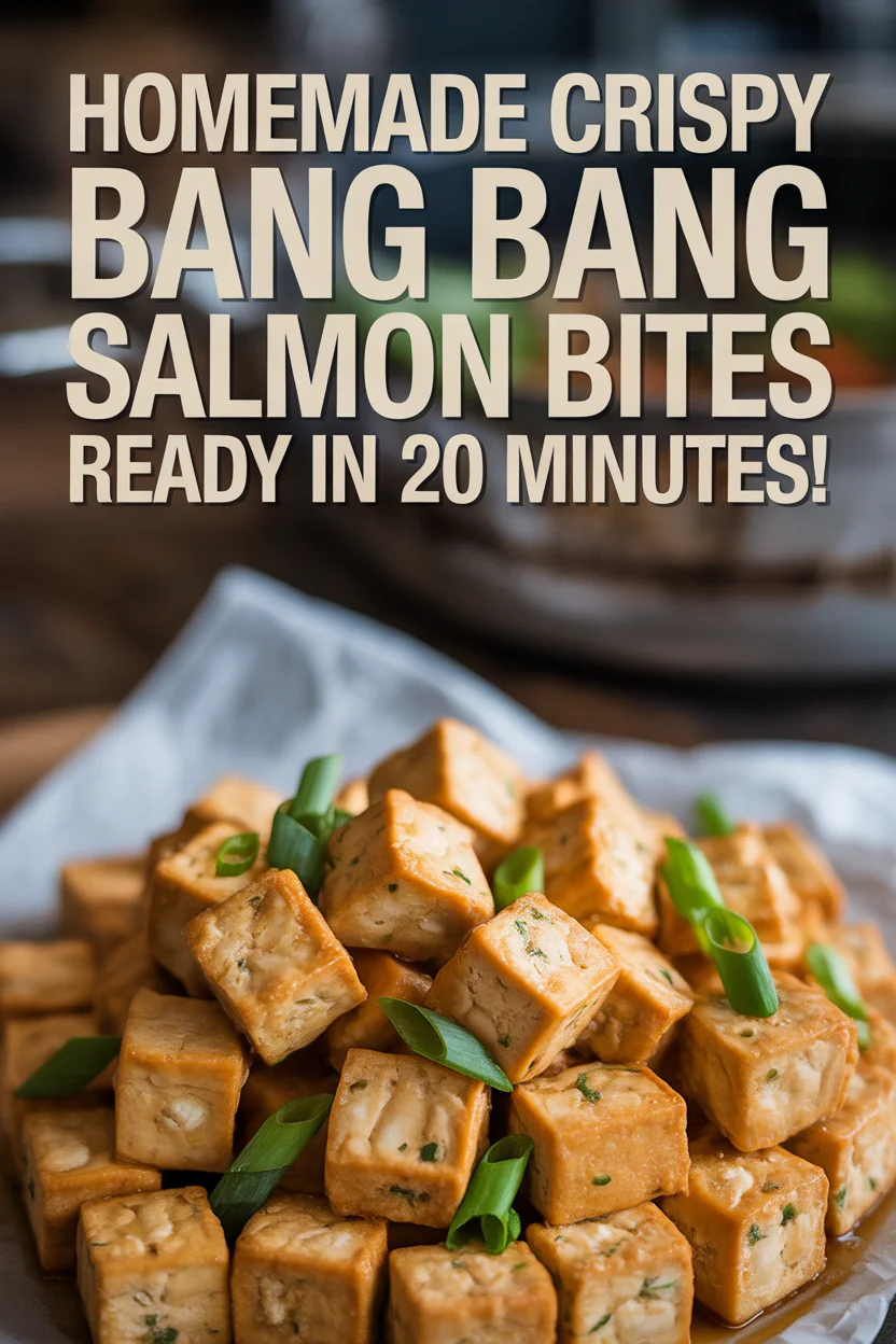 Homemade Crispy Bang Bang Salmon