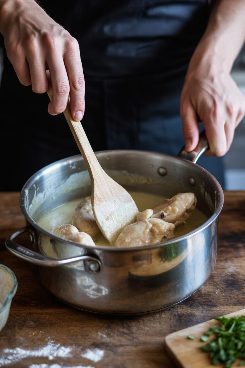 Delicious One-Pot Creamy Garlic Chicken and Rice Recipe