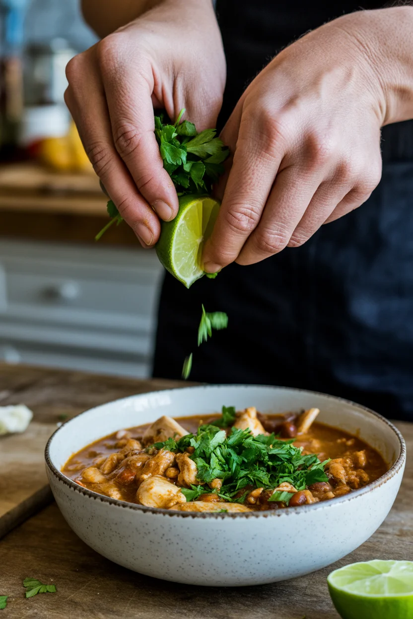 High Protein Low Carb White Chicken Chili