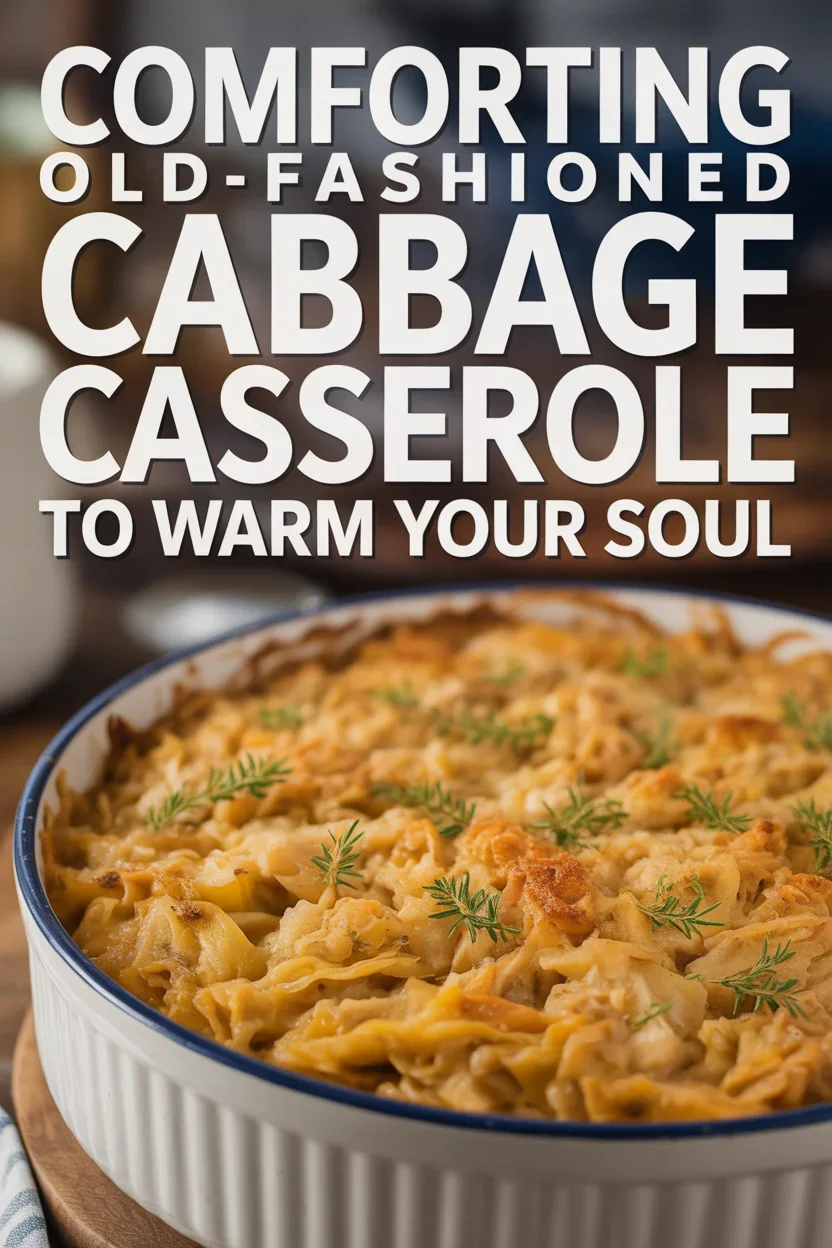 Old-Fashioned Cabbage Casserole