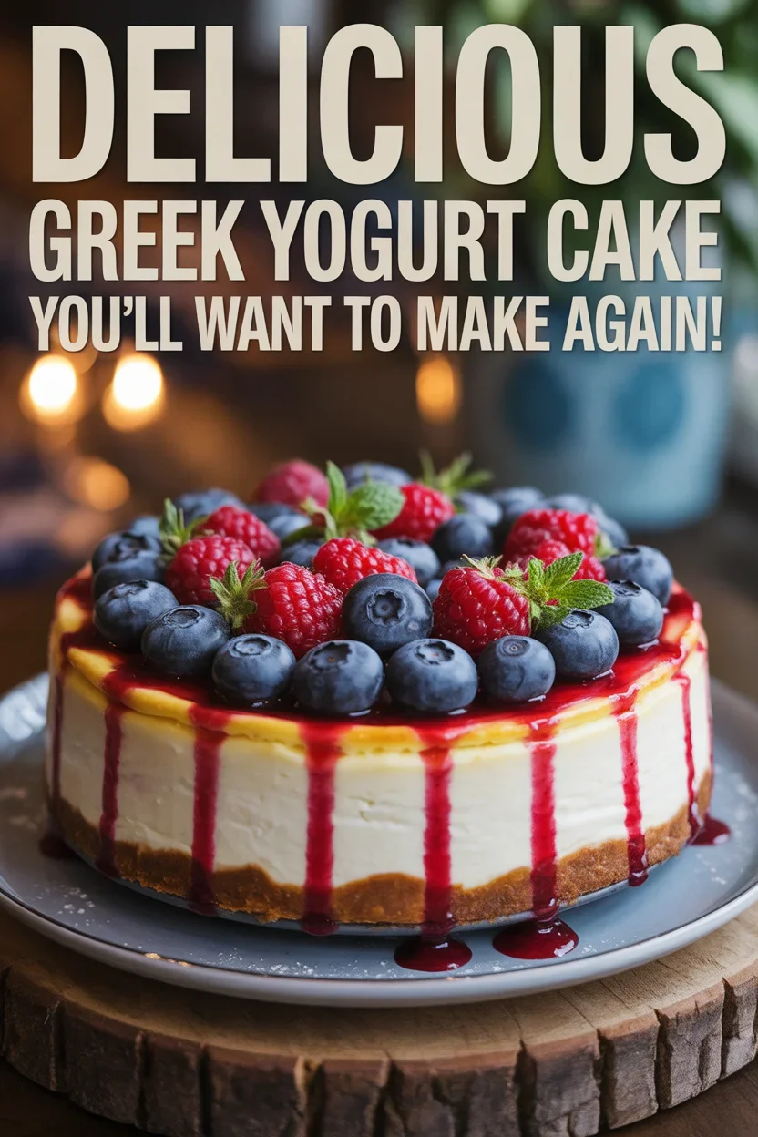 Delicious Greek Yogurt Cake You’ll Want to Make Again!