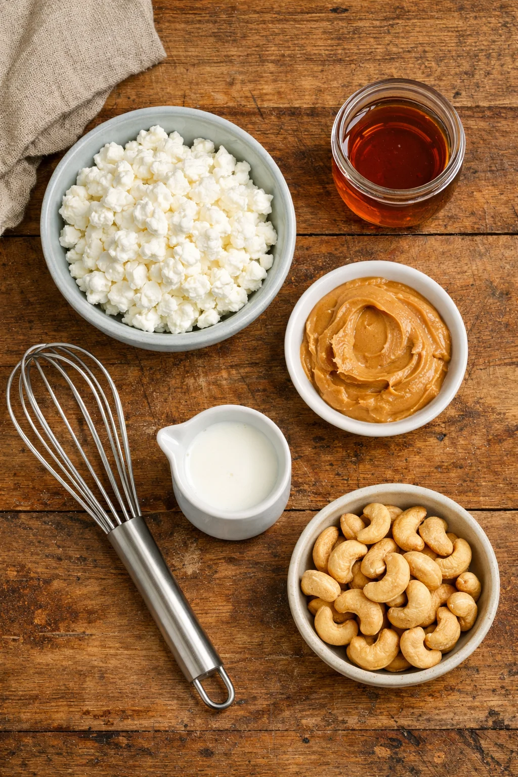 Peanut Butter Cottage Cheese Mousse