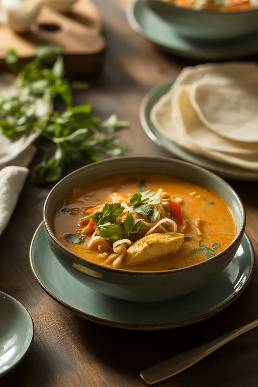 Thai Chicken Soup for Busy Nights