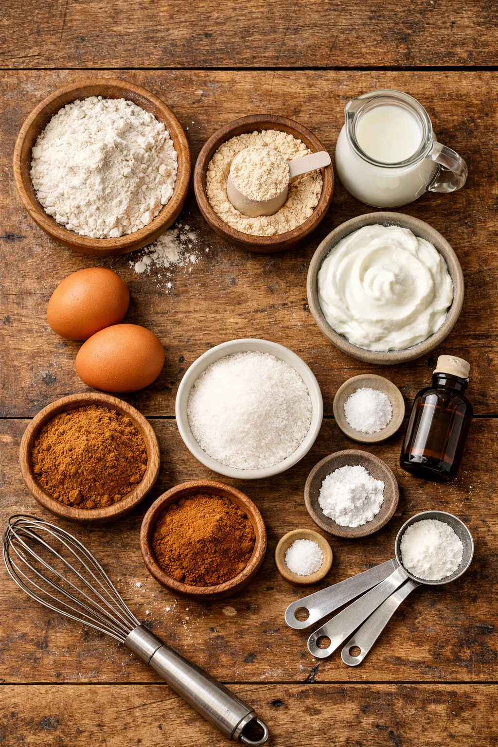 Cinnamon Roll Protein Muffins