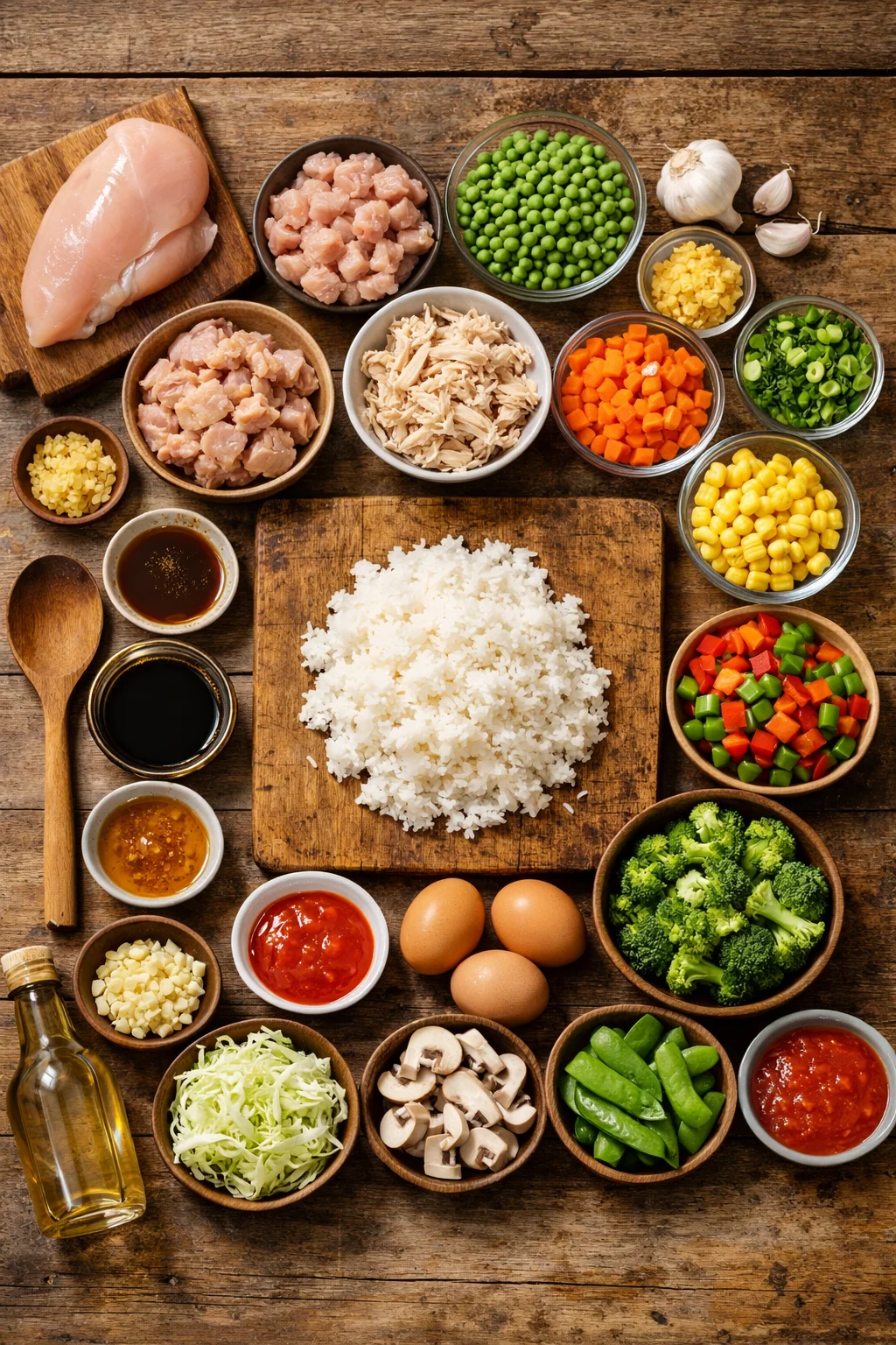 Delicious High Protein Chicken Fried Rice in Just 30 Minutes