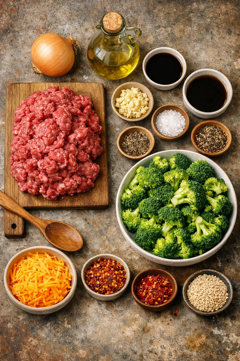 Quick and Tasty Keto Hamburger Broccoli Skillet Dinner