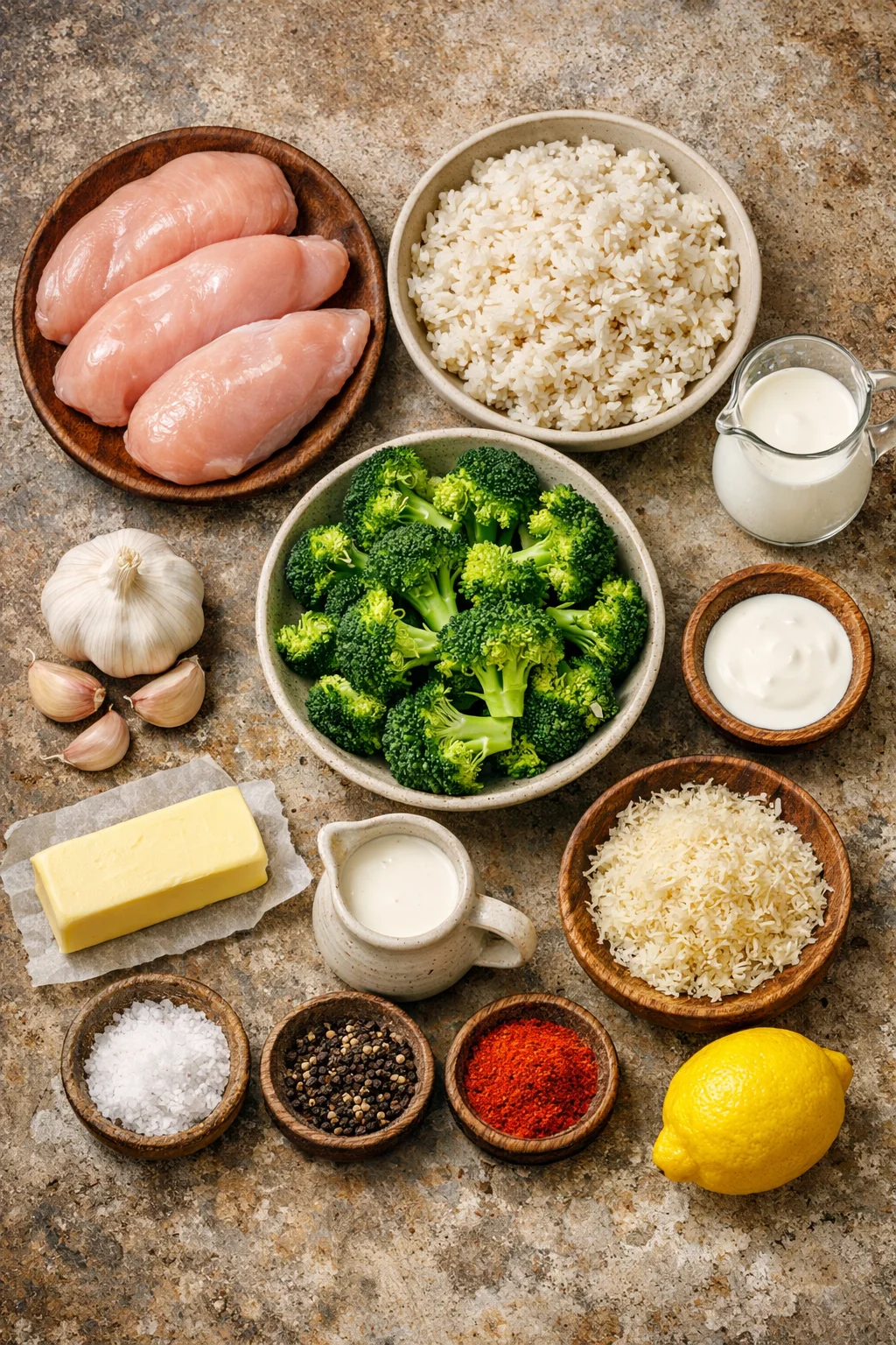 Savor the Flavor: Grilled Chicken & Broccoli Bowls with Creamy Garlic Sauce