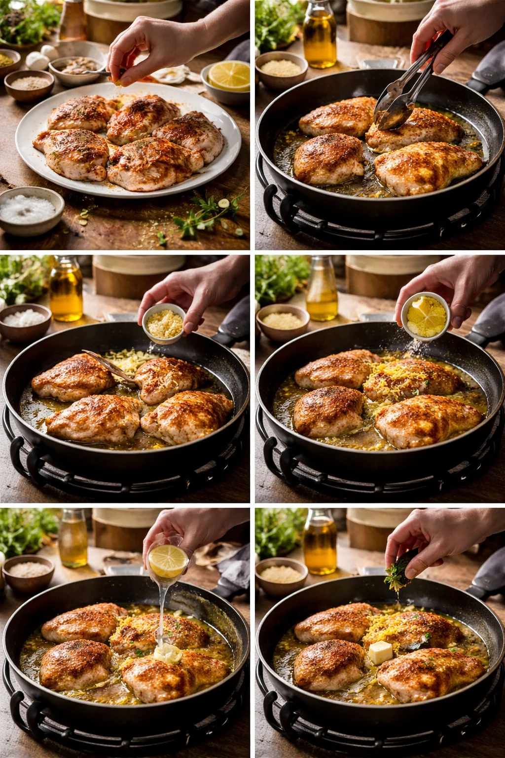Savory Lemon Garlic Chicken Thighs &ndash; Quick & Delicious!