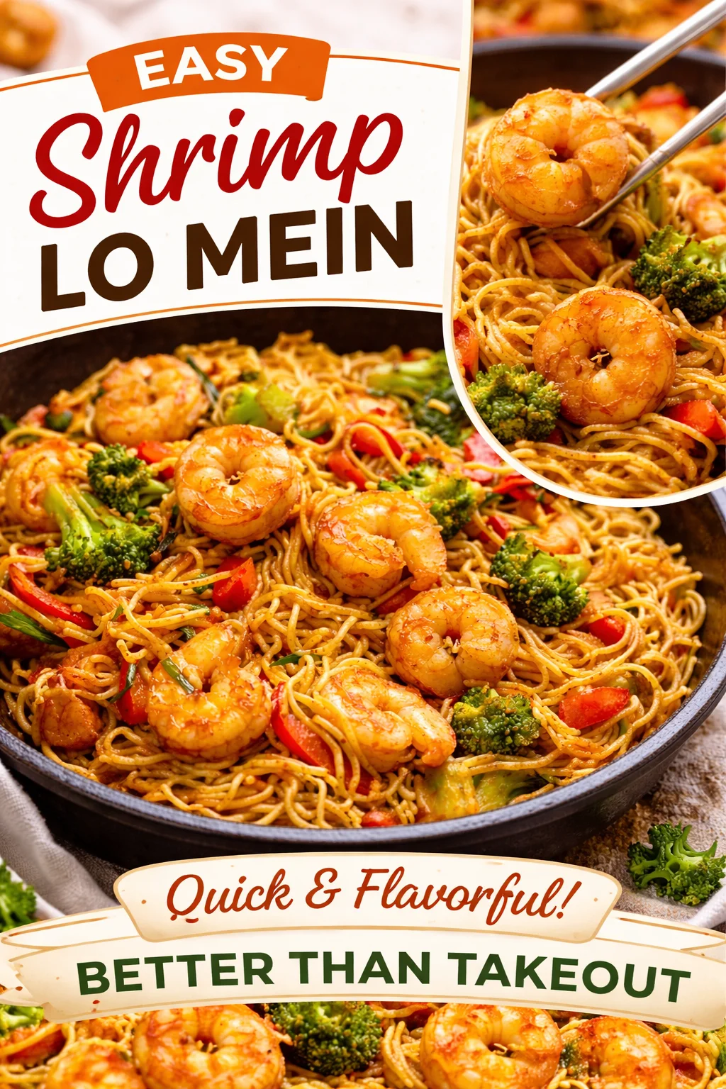 Savory Shrimp Stir Fry with Noodles: Quick & Delicious Dinner!