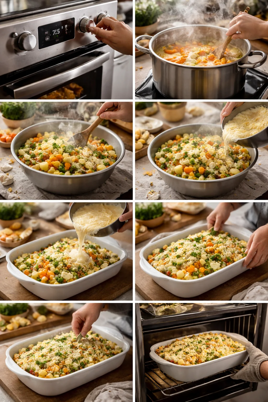 Cozy Up with This Creamy Winter Vegetable Casserole