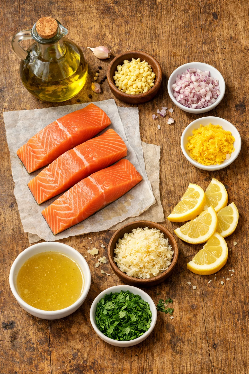 Delicious One Skillet Salmon with Lemon Orzo in 30 Minutes!