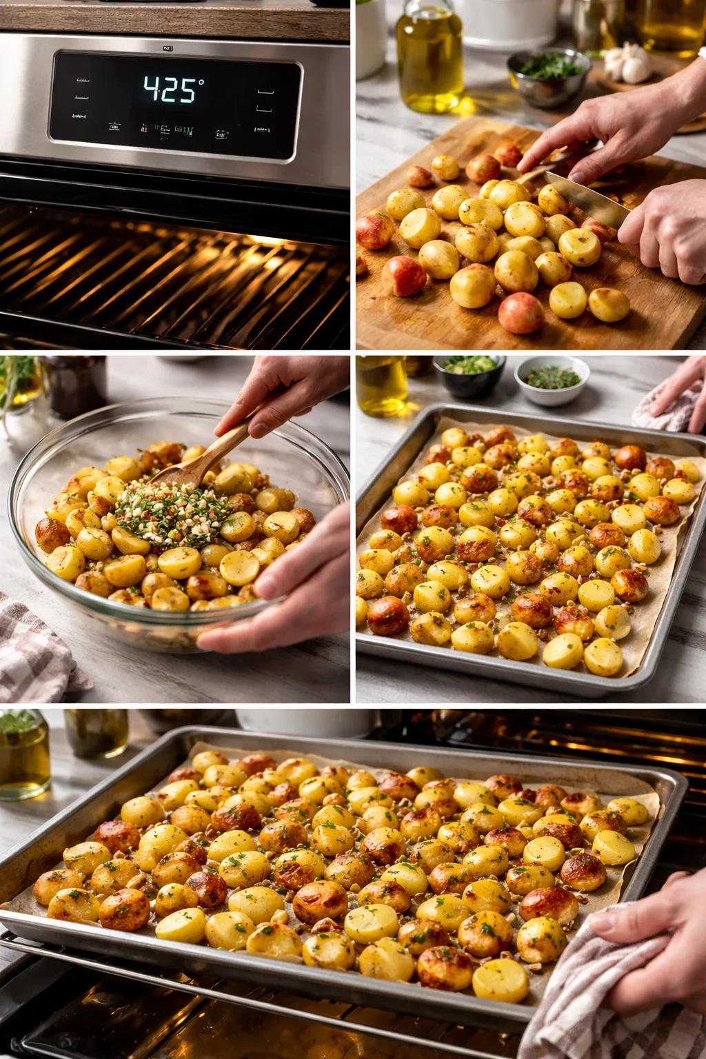 Savory Garlic Herb Roasted Potatoes and Veggies for Any Meal