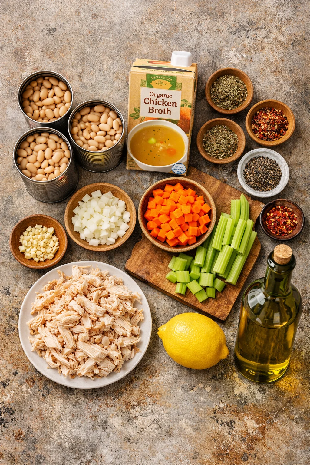 Warm and Cozy High Protein White Bean Soup for a Healthy Boost