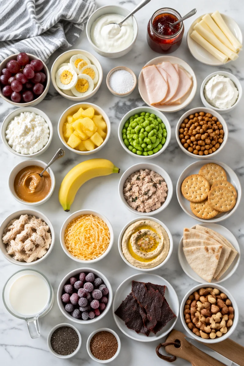 High-protein snacks for kids.