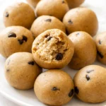 Delicious Cookie Dough Protein Balls made with healthy ingredients for a protein-packed snack.