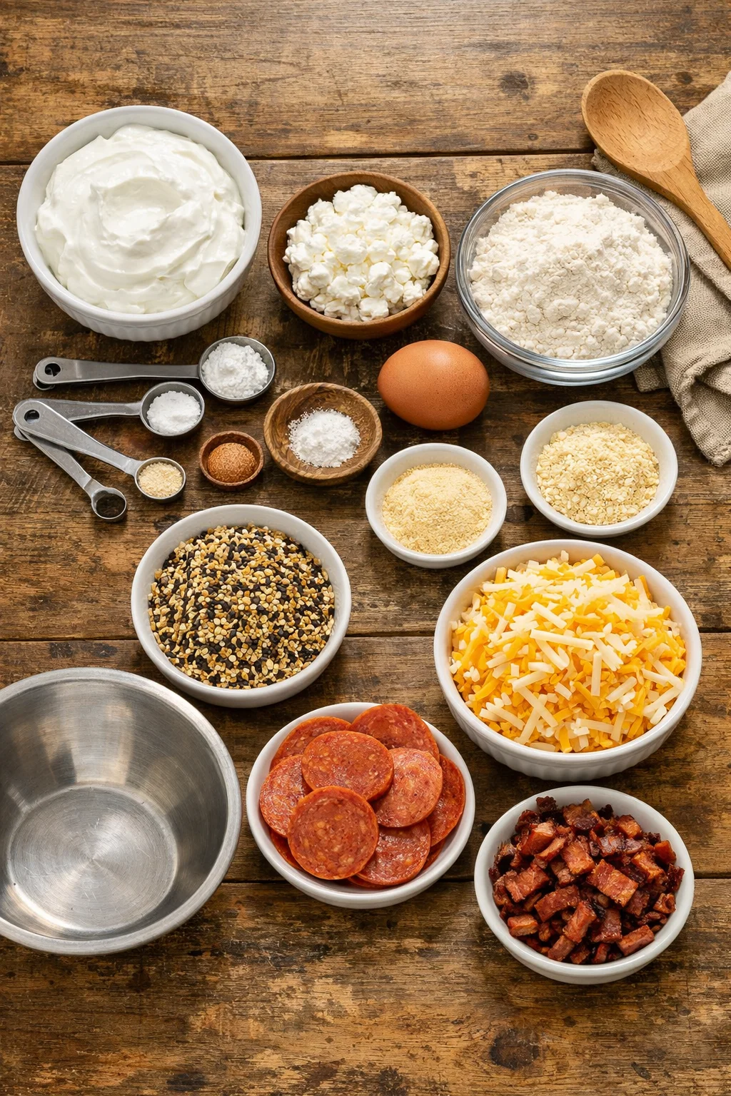 High-Protein Bagel Bites