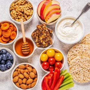 Healthy high-protein snacks from Whole Foods for busy lifestyles.