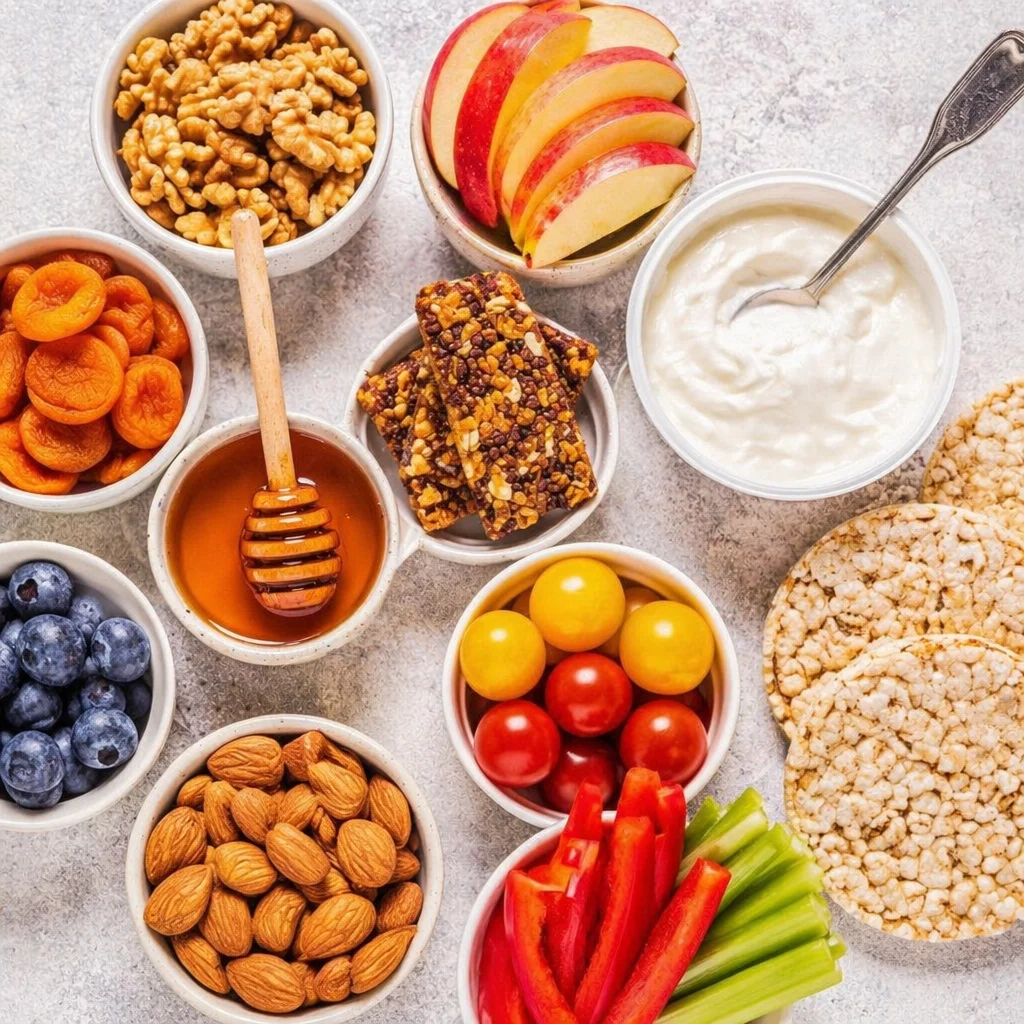 Healthy high-protein snacks from Whole Foods for busy lifestyles.