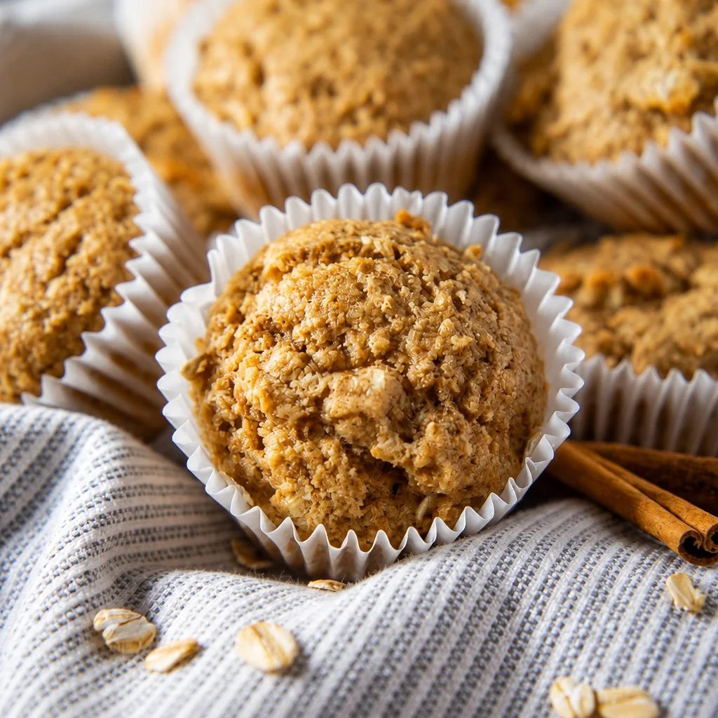 Cinnamon Swirl Protein Muffins for kids and moms, healthy and gluten-free