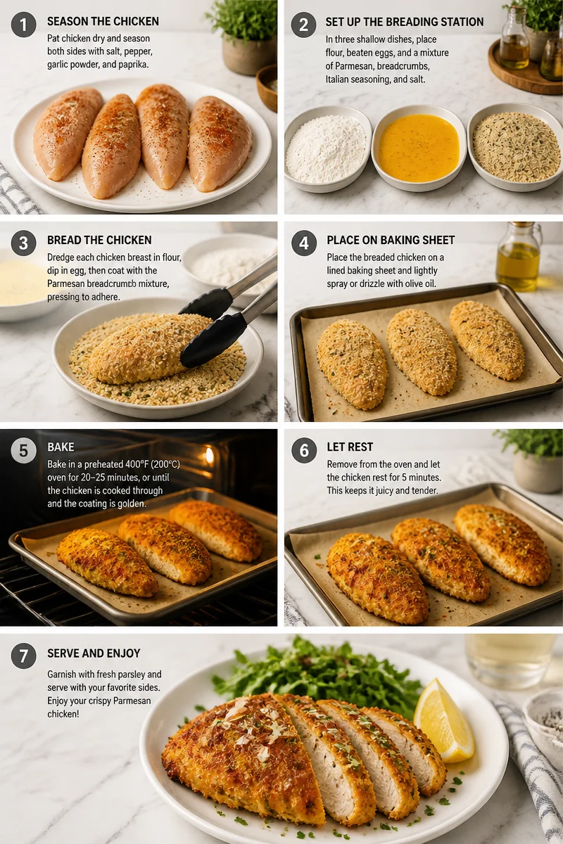 Crispy Baked Parmesan Chicken: Longhorn Steakhouse Inspired Recipe