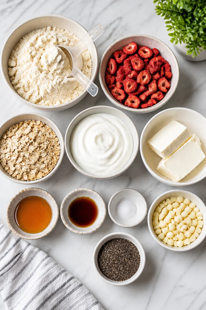 Delicious Strawberry Cheesecake Protein Balls for Your Snack Cravings