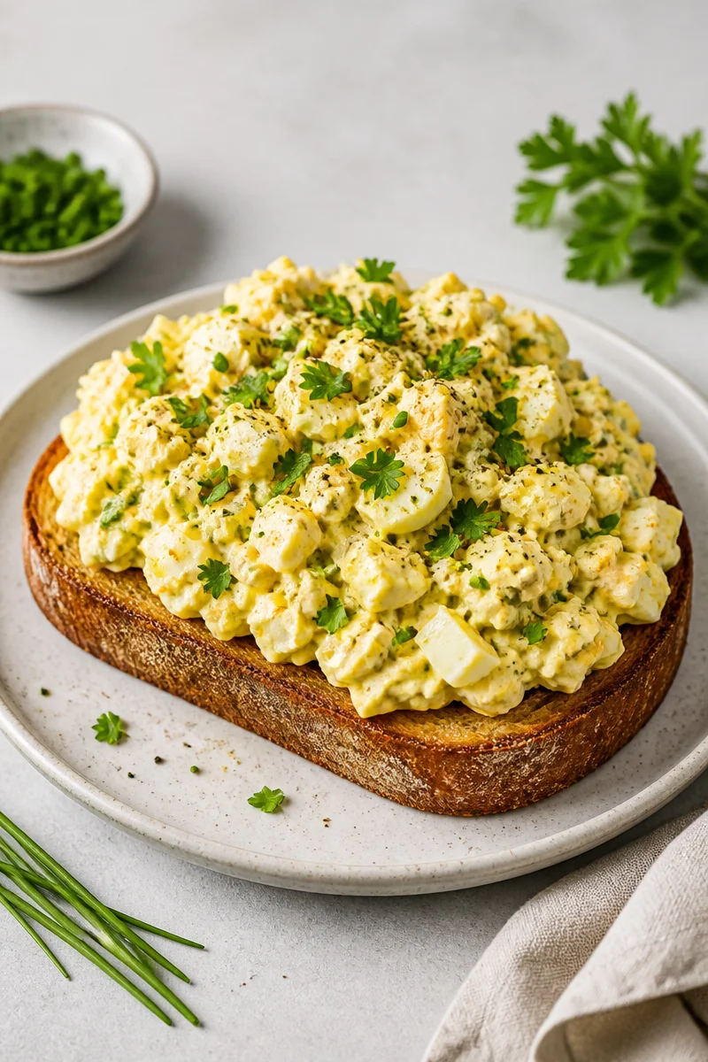 Deliciously Creamy High Protein Avocado Egg Salad Recipe