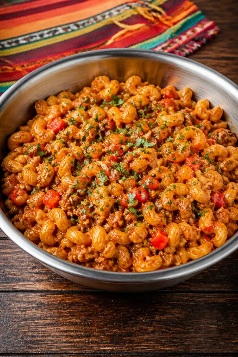 High Protein Taco Pasta