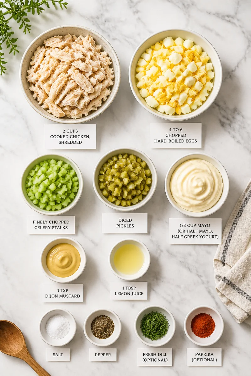 Deliciously Protein-Packed Chicken and Egg Salad Recipe