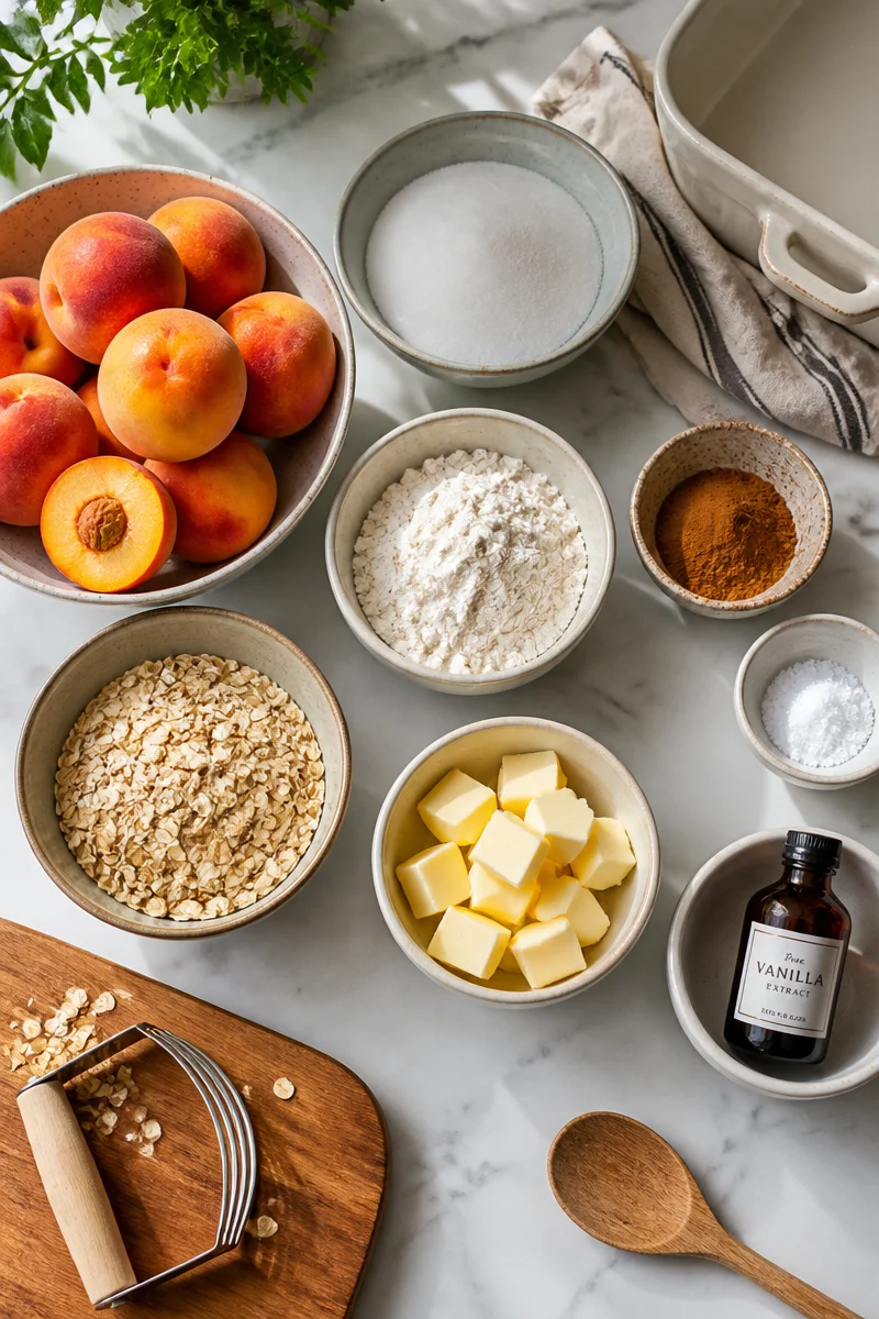 Deliciously Simple Peach Crisp You'll Want to Make Again!