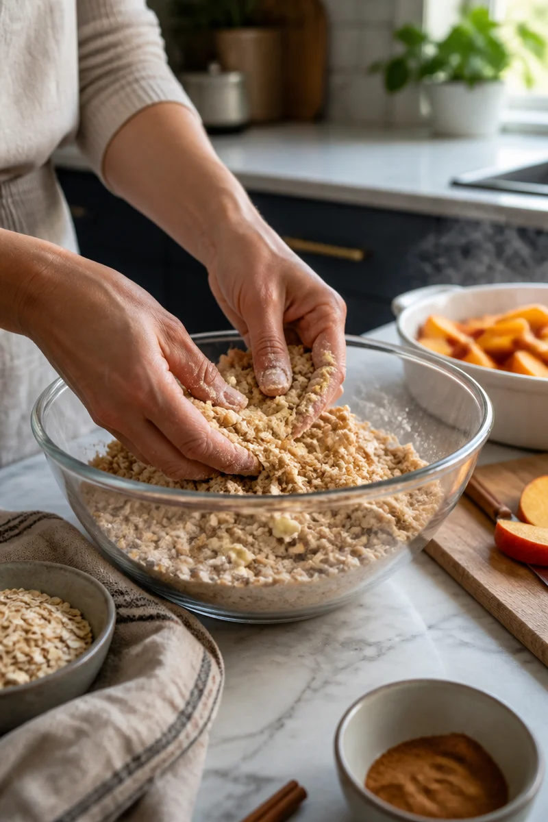 Deliciously Simple Peach Crisp You'll Want to Make Again!