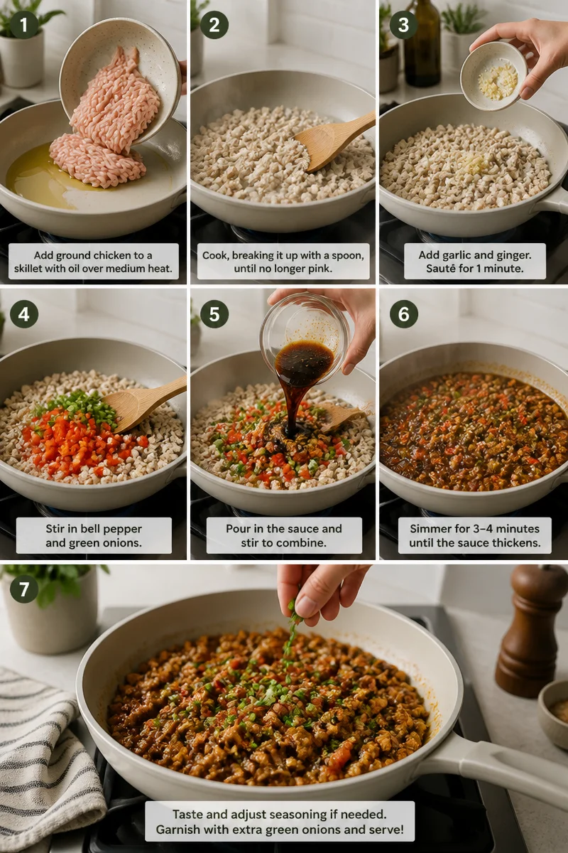 Firecracker Ground Chicken | Family-Friendly High Protein