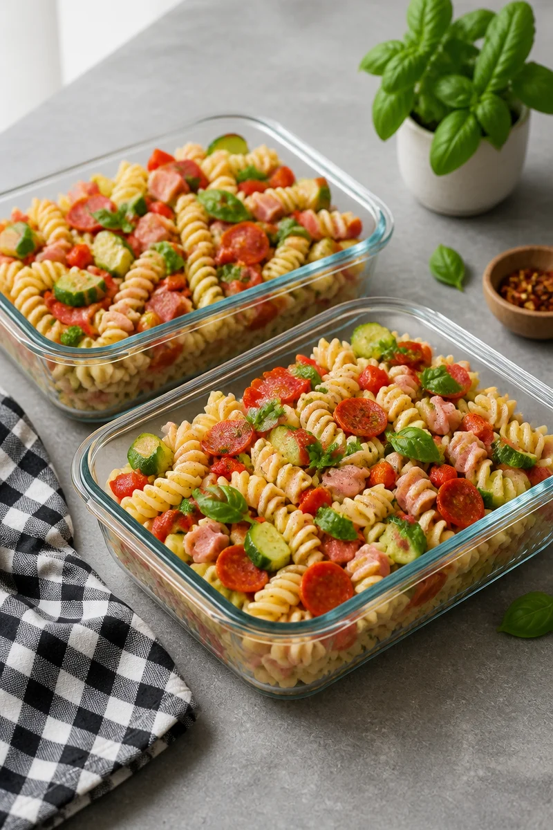 Easy High-Protein Italian Pasta Salad for Quick Weeknight Meals