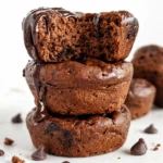 Guilt-Free Brownie Protein Bites - fudgy, sugar-free, and healthy snack option.