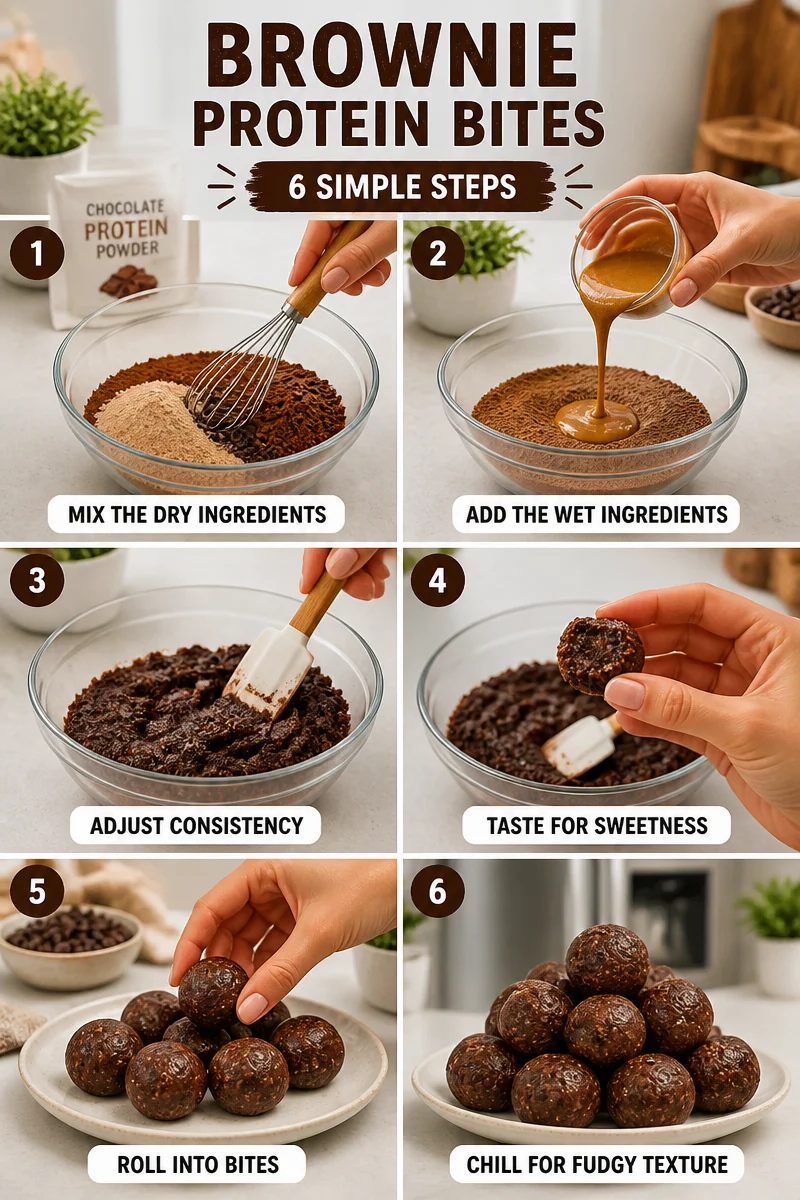 Guilt-Free Brownie Protein Bites – Decadently Delicious Treats!