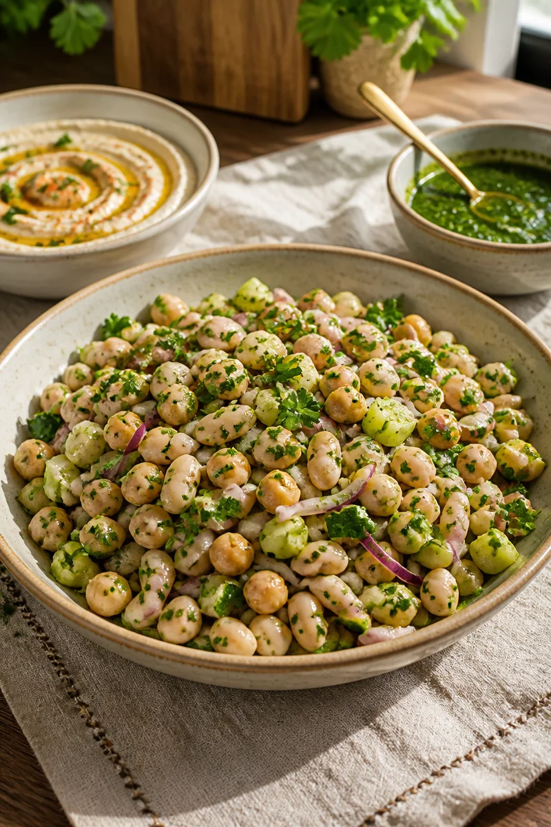 Marinated Cilantro Lime Bean Salad - Plant Based RD