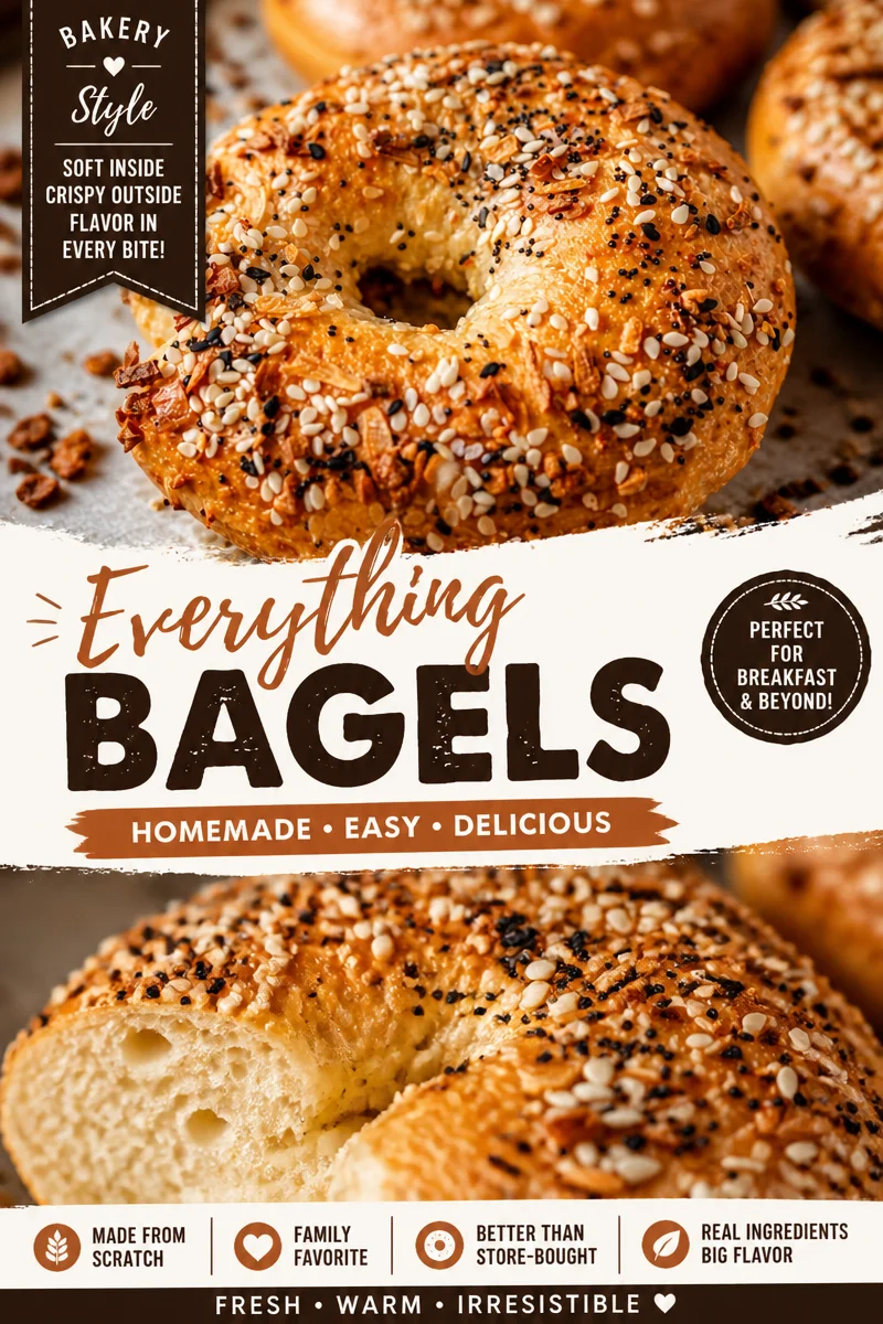 Delicious Simple 3 Ingredient Cottage Cheese Protein Bagels in the Oven or Air Fryer