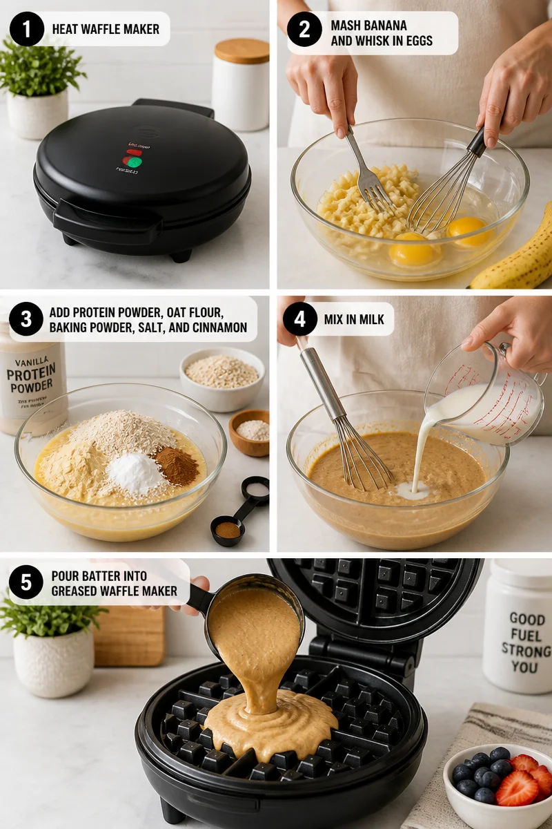 Mouthwatering Protein Waffles for a Nutritious Start