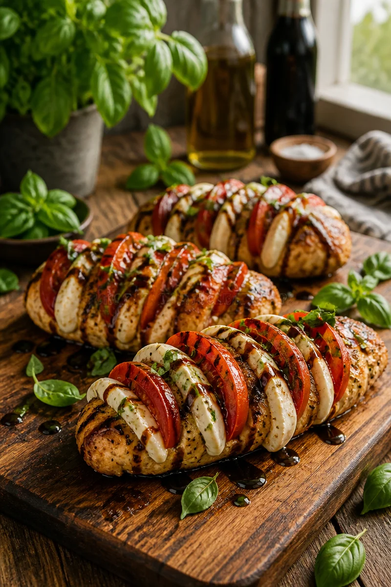 Savor Every Bite of This Delicious Caprese Stuffed Chicken