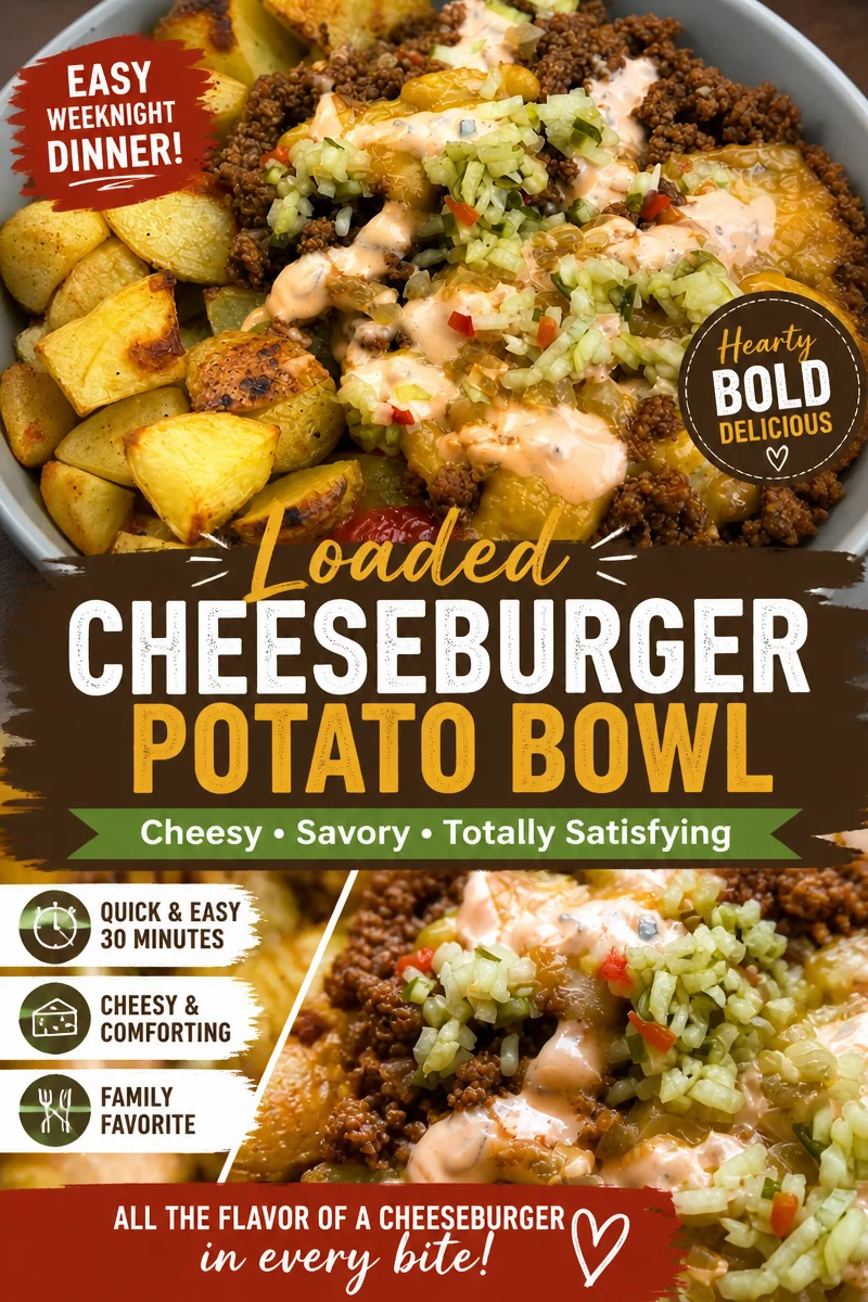 Savory Healthy Loaded Beef and Potato Bake for a Cozy Dinner
