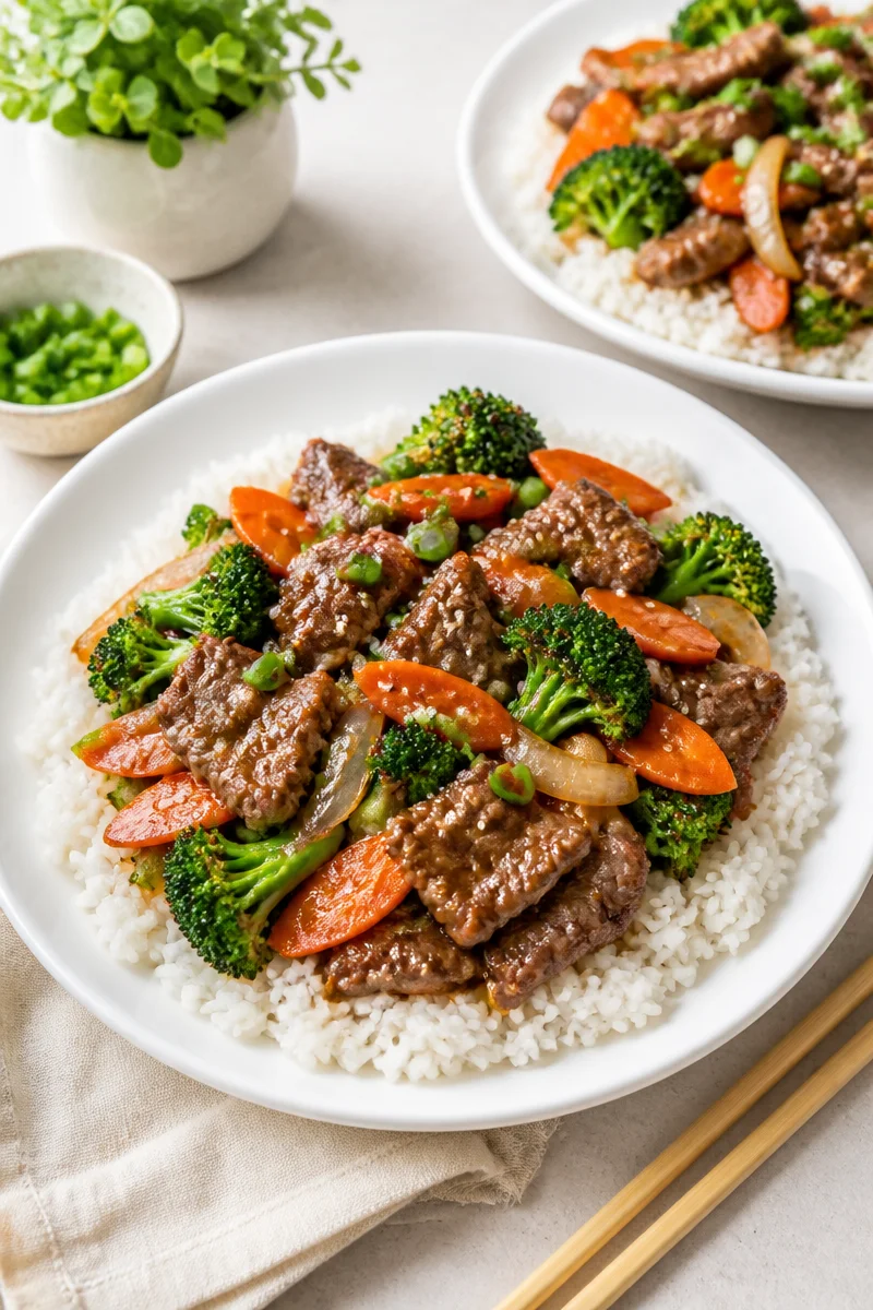 Beef Stir Fry with Vegetables