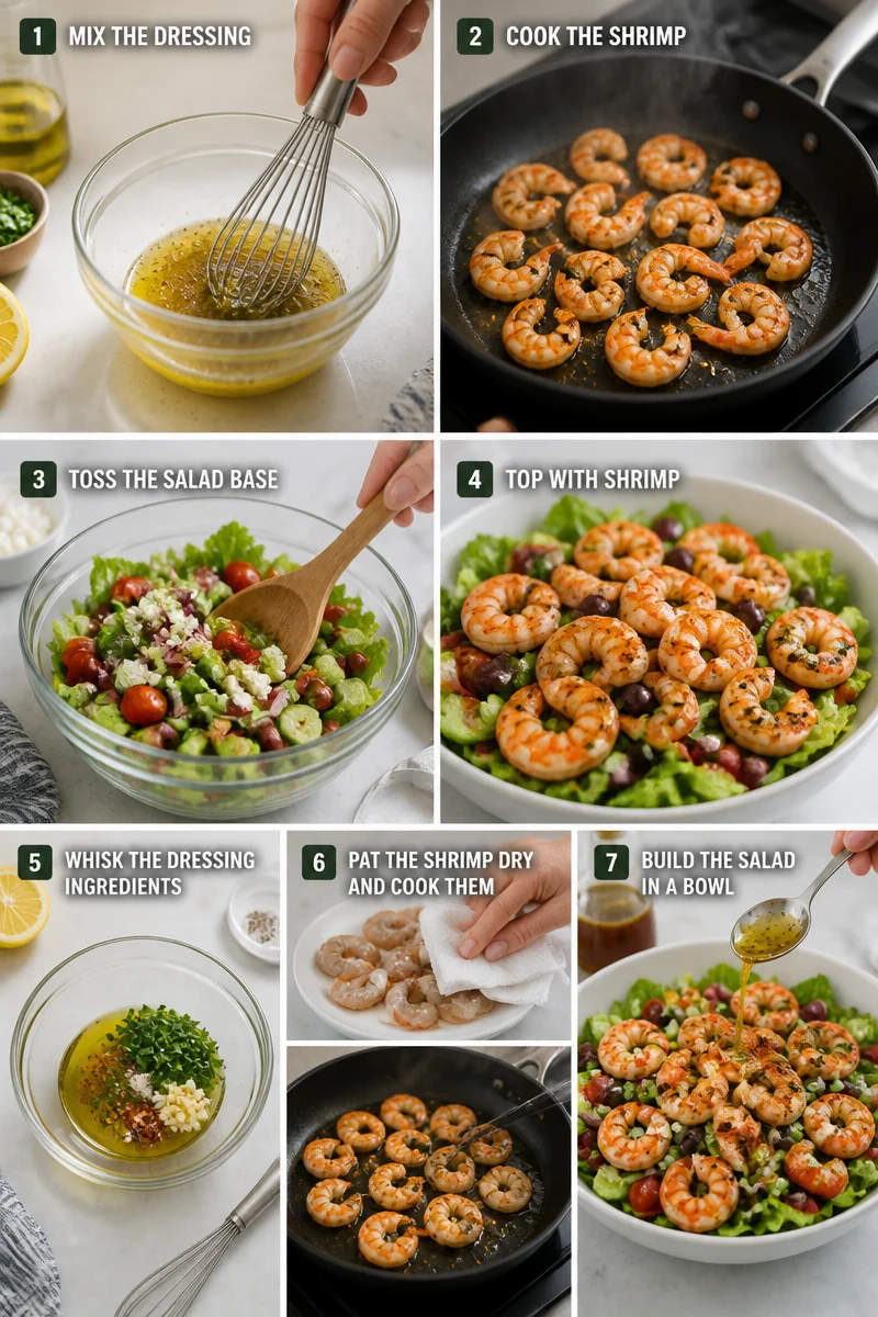 Honey Lime Shrimp Salad